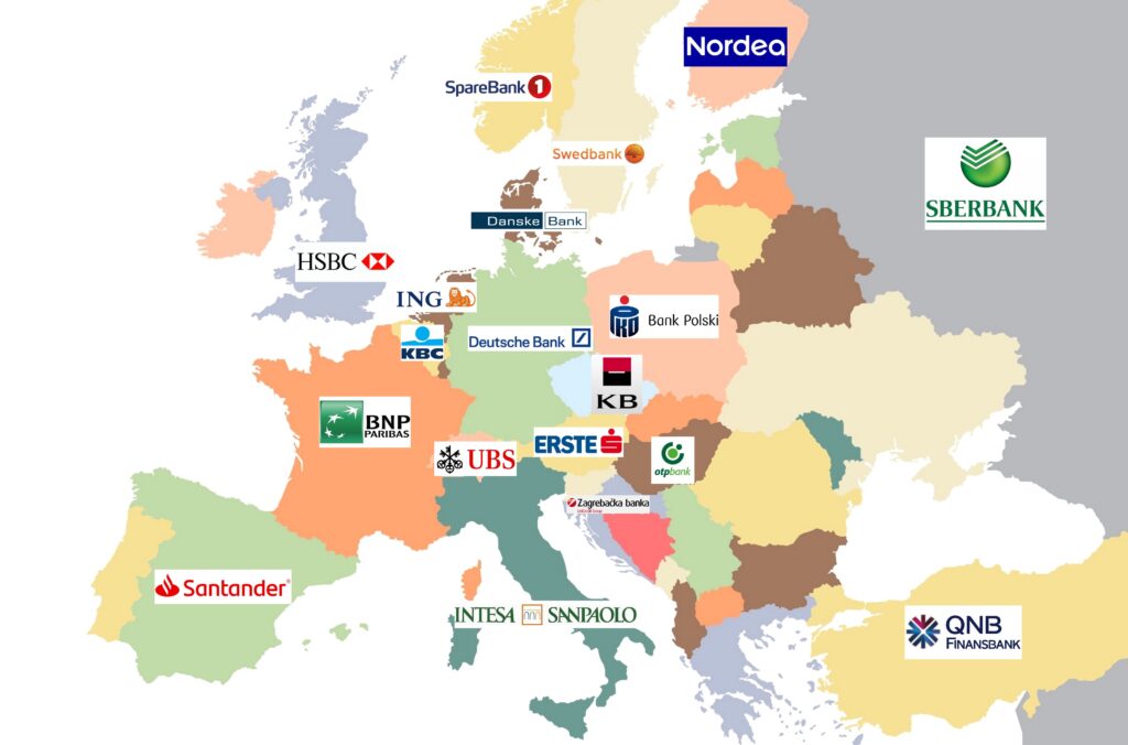 Banks Europe List Market Cap