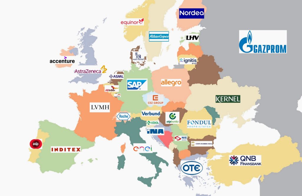 largest companies in Europe by market cap can ergur